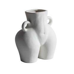 Body Shaped Handcrafted Ceramic Vase - MAHOGANY STREET