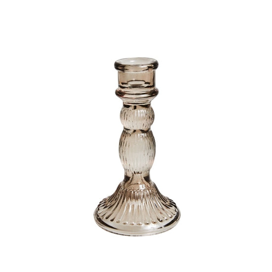 Vintage Crystal Candle Holders - MAHOGANY STREET