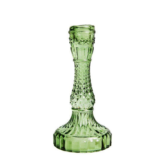 Vintage Crystal Candle Holders - MAHOGANY STREET