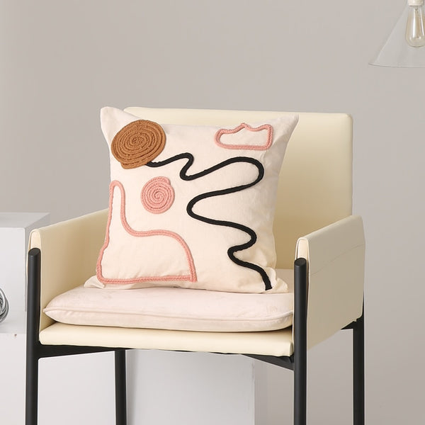 Embroidered Cushion Covers - MAHOGANY STREET