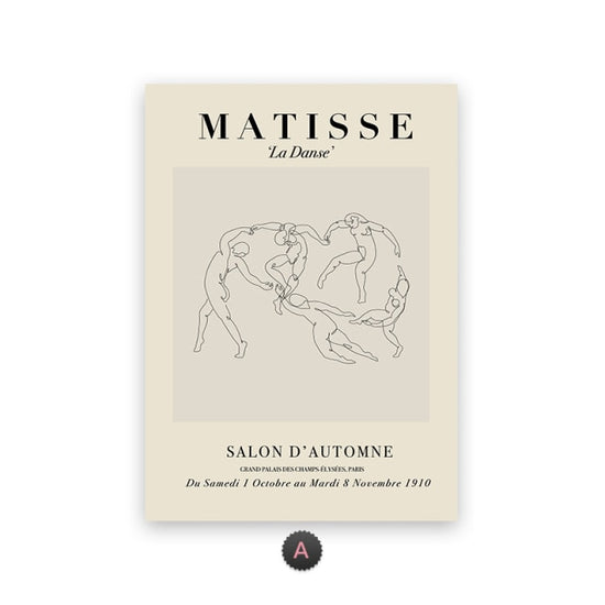 Aesthetic Matisse Wall Canvases - MAHOGANY STREET