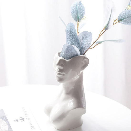Half Head Ceramic Vases - MAHOGANY STREET