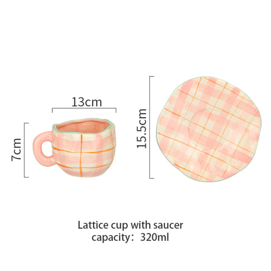 Hand-Painted Ceramic Mug Sets - MAHOGANY STREET