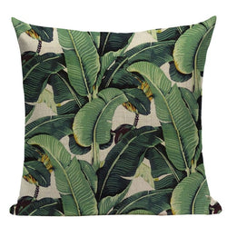 Tropical Style Linen Cushion Covers - MAHOGANY STREET