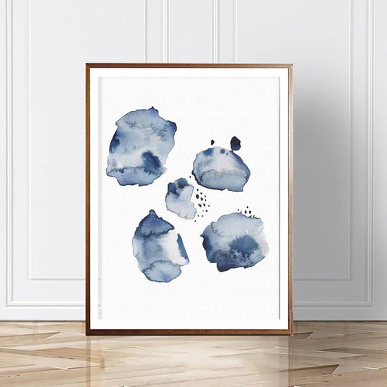 Nordic Watercolors Canvas Print - MAHOGANY STREET
