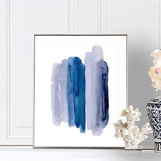 Nordic Watercolors Canvas Print - MAHOGANY STREET