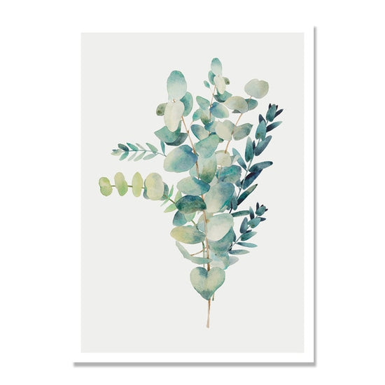 Scandinavian Style Greenery Wall Art - MAHOGANY STREET